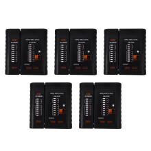 5St Zwarte Plastic Netwerkdraadtester Voor Kabeltesten