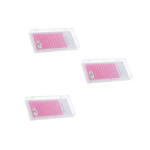 Handgemaakte Fluorescente Nepwimpers Roze Comfortabel Voor Thuis