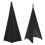 2 Stuks Luidsprekerstandaard Delicate Elastische Hoes 1