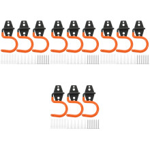 12St Assortiment Garagehaken Sterk Voor & Opbergen