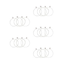 20Pièces Cordes Nylon Blanches Pour Ukulélé Cordage Durable Accessoire