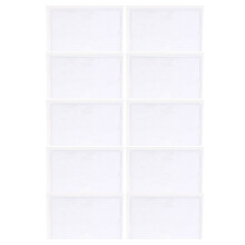 30Pièces Porte-Badge PVC Transparent Adhésif Résistant Pour Logistique