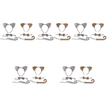 10Ensembles Costume Cache-Oreilles Animaux Enfants Usage Décor