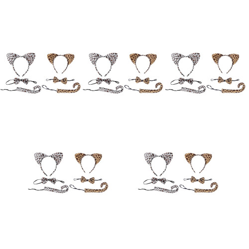 10Ensembles Costume Cache-Oreilles Animaux Enfants Usage Décor