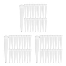 300Pièces Blanches Jetables Pour Tubes D'étanchéité