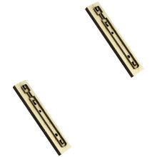 2Pièces Pochoirs En Bois DIY Pour Porte-Clés Cuir Découpe Marron