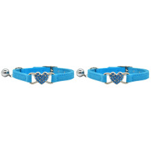 2Pièces Collier Chat Avec , Durable