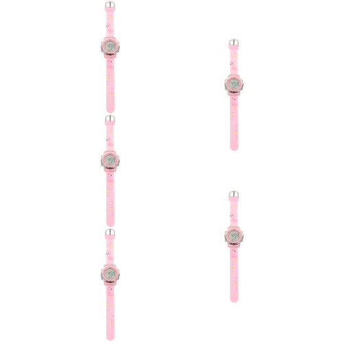 5Pièces Enfants Rose Étanche Portable
