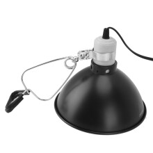 300W Reptilien-Heizlampe Gehäuse Edelstahl UVB UVA EU-Stecker