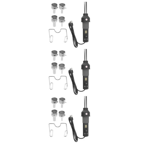 3Pièces Chauffage Vent Température Variable Pour Dessoudage Précis