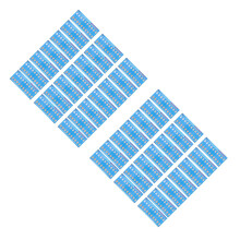 60Pièces Carte Assortie Guide Teintes