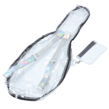 1Pièces Sac Transport Guitare Portable Transparent Pièce Résistant
