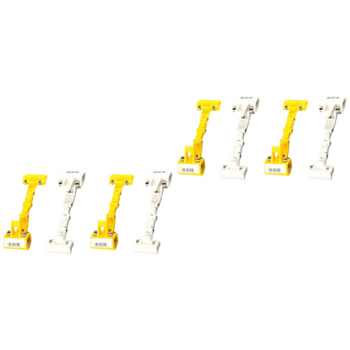 4Pièces Supports Photo Plastique Stables Pour
