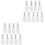 18Pièces Flacons Spray En Verre Pression Usage Stockage 1