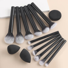 (black) Professional Multi-Functional Women's Makeup Brush Set Complete Makeup Brush Collection Blending Brush Cosmetic Brush Set Makeup Tool Kit