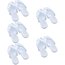 5Paires Tongs Plage Antidérapantes Femmes