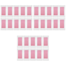 30Pièces Bandes Épilation Corps Cire Rose Confortables Tissu Non