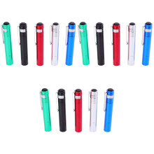 15Pièces Mini Lampe Torche Clip LED En Aluminium Coloré Pour Outdoor