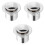 3Pièces Vidange Pop-Up Argent Durable Pour Maison 1