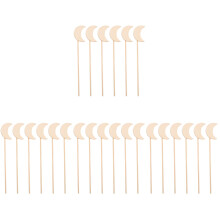 24Pièces Baguettes De Unies Khaki Pour Décor De Chambre Et Loisirs