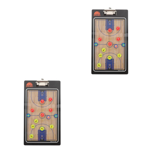 2Pièces Clipboard Basketball Effaçable Pour