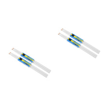4Paires Baguettes En Bois D'érable Sûres Pour Batterie Percussion