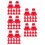 100Pièces Mini Cônes De Rouges Pour Jeux Et Décoration Maison 1
