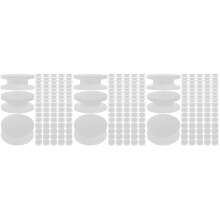 300Pièces Poulies Plastique Blanches 2Mm Pour Modèles Rc DIY Durable