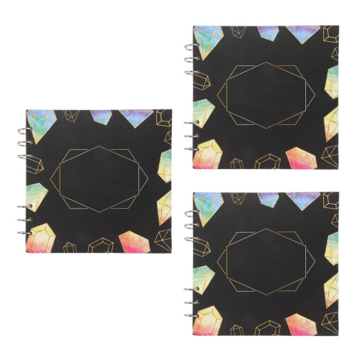 3Pièces Carnet Peinture Multi Usage Compact Durable