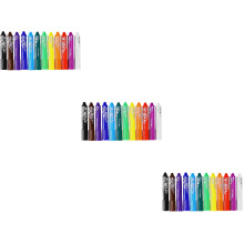 36Pièces Crayons Rotatifs Couleurs Assorties Pour Enfants