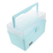 Organisateur Médical Bleu Multifonction Pour Médicaments