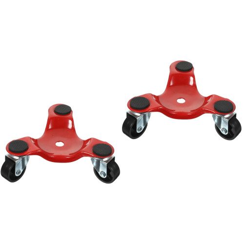 2Pièces Dolly 3 Roues Pivotantes Pour Mobilier