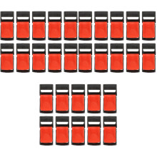 30Pièces Boucle Détachable Casque Multi Couleurs Kit Remplacement
