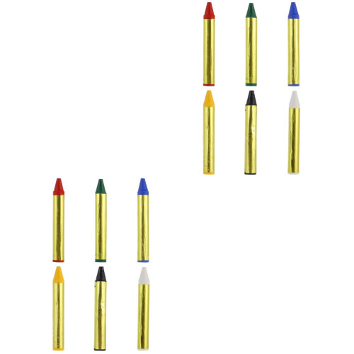 12Pièces Crayons Pour Enfants Kit Couleurs Assorties
