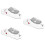 3Pièces Aiguiseur De Cuisine Ergonomique, Polyvalent 1