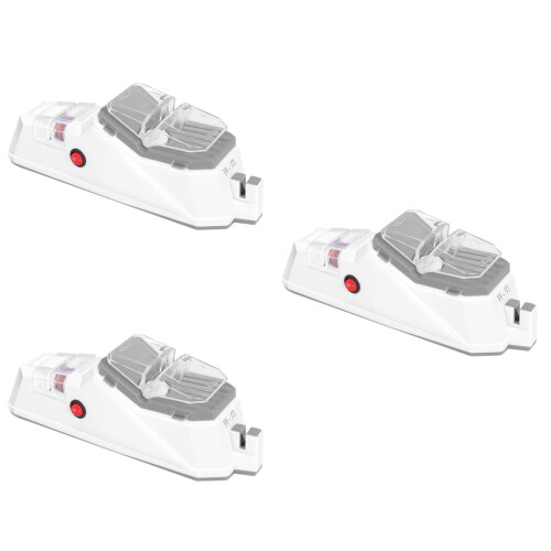 3Pièces Aiguiseur De Cuisine Ergonomique, Polyvalent