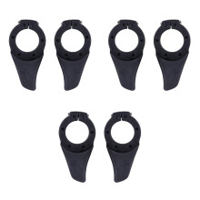 3Paires Guidons Poignets Route Noir Fixation Sécurisée