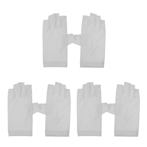 3Paires Doigts Protection Uv Confort