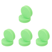 8Pièces Palets Hockey Verts En PVC Pour Usage Intérieur Et Extérieur