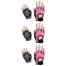 3Pièces Entraînement Femme Rose Confortables Pour Musculation