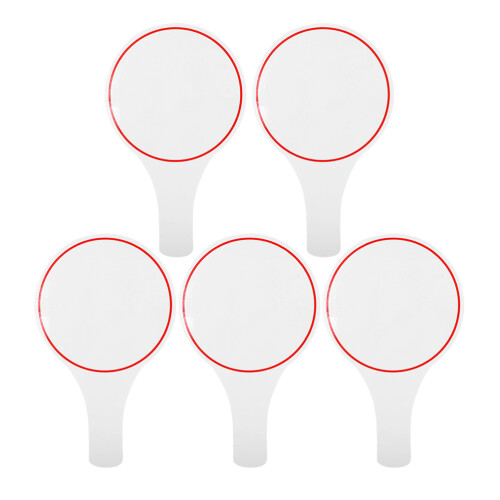 15Pièces Planche Noteuse Blanche Effaçable Pour Usage DIY Et Vote