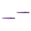 2Pièces Eyeliner Liquide Violet Facile À Utiliser Pour Regard Attirant 1