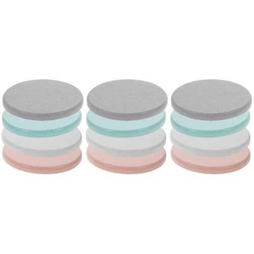 12Pièces Sous-Verres Absorbants Antidérapants Pour Table À