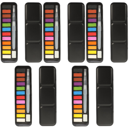 Palette Portable Noir Accessoires Peinture DIY