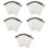 25Sheets False Eyelash Stickers Black Lower Lash Tattoos Makeup Tool 1