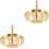2Pièces Moule Encens DIY Brass Usage Maison Bureau 1