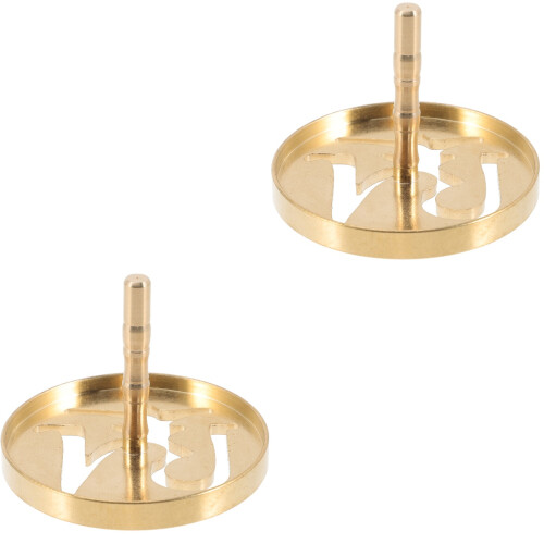 2Pièces Moule Encens DIY Brass Usage Maison Bureau