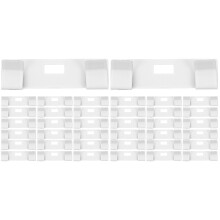 72Pièces Clips Réparateurs Métal Pour Stores Verticals Maison