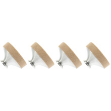 4Pièces Absorbeur Son Saxophone Alto Aluminium Multicolore