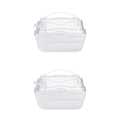 2Pièces Hamster Transport Compacte Pour Petit Animal